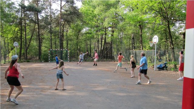 Het sportveld